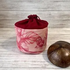 プニウケース ココブラケース ピンク×プロテア・ハイビスカス