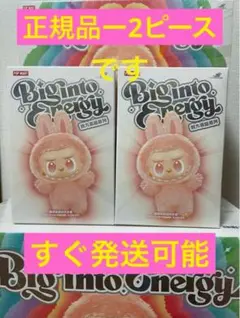 【正規品・未開封品】 LABUBU Big into Energy 2箱 ラブブ