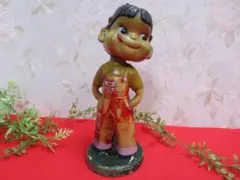 【ee1425/6】不二家のミルキー　ペコちゃん 　首振り人形ソフビ　H24ｃｍ