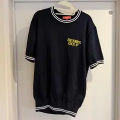 BEAMS GOLF 半袖ニット ネイビー Lサイズのサムネイル