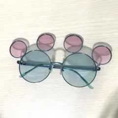 東京ディズニーランド サングラス サニーサニーサマー ブルー ピンク 即購入⭕️のサムネイル
