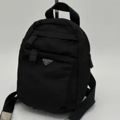 超希少✨ プラダ ミニ リュック ボディバッグ ブラック ナイロン
