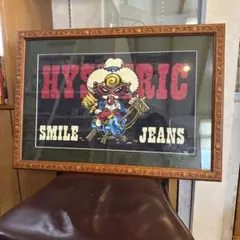 大型HYSTERIC GLAMOUR 額装アートパネル SMILE JEANSのサムネイル