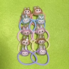 大人気LABUBU ラブブ ヘアゴム10個セット【新品、未使用】