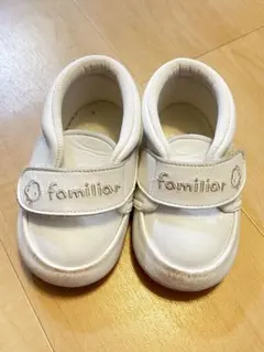 美品‼️ familiar ファミリア ファーストシューズ　ホワイト