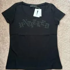 UNTITLED 黒 ロゴ入り 半袖Tシャツのサムネイル