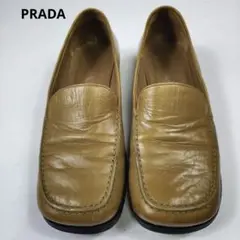 PRADA プラダ レザーローファー スリッポン Vibram y2k 良品のサムネイル