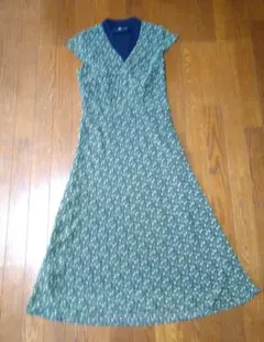 ローラアシュレイ LAURA ASHLEY ロングワンピース M 9