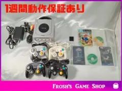 任天堂 ゲームキューブ シルバー 本体 一式 セット + ソフト 5本 セット