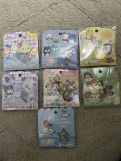 おはじきシールフレーク　7点セット