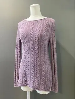 古着 ビンテージ 80s ラルフローレン ケーブル ニット セーター 希少 美品