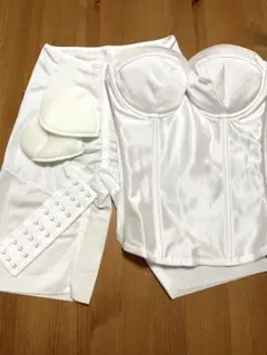 美品　ブライダルインナーセット　D75 White Angel