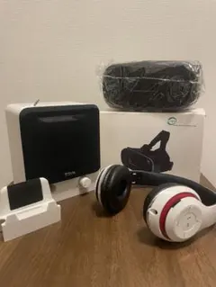 【3点セット】VRゴーグル・卓上スピーカー・ワイヤレスヘッドホン まとめ売り