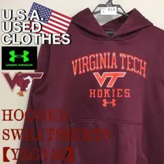 SC4-414☀️訳アリ格安★HOKIES カレッジパーカー★海外150