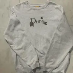 Dime Leafy crew neckグレー L トレーナー　希少