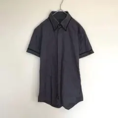 ジュンメン［M］大人クラシカル◎日本製◎コットン◎ストライプ柄ボタンダウンシャツのサムネイル