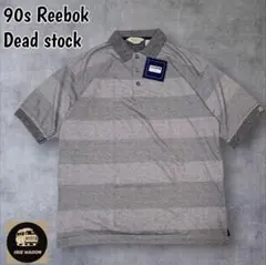 デッドストック90sReebokリーボックゴルフ 刺繍ロゴポロシャツグランパコアのサムネイル