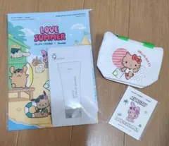 お値下げ♡韓国限定サンリオ オリーブヤング 日焼けキティ キティミニポーチ