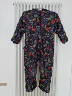 子ども用花柄スキーウェア