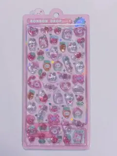 正規品　ボンボンドロップシール ももいろボンボン うさぎ ピンク　クーリア