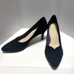 ルタロン　LE TALON ポインテッドトゥパンプス 24cm スエード