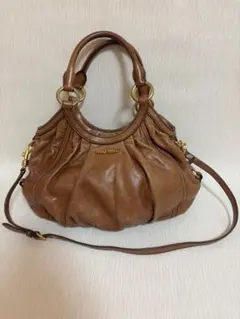 miu miu ブラウン バッグ