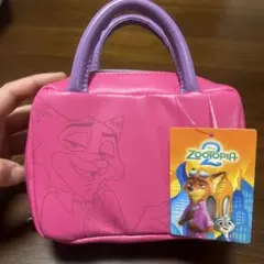 しまむら　ズートピア２ ニック ボストン型ポーチ