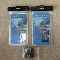 スマホ　ウォータープルーフケース　海　プール　防水ケース 2個セット