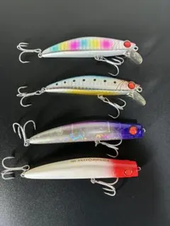 APIA パンチライン95 他 ミノー・シンペン 4本セットのサムネイル