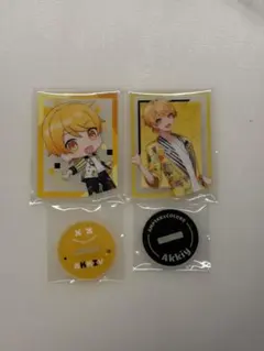 アンプタックカラーズ　あっきぃ　ミニアクリルスタンド　2個セット