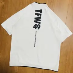 NEW TFW49 ポロシャツ T102612008 ホワイト ブラック L - メルカリ