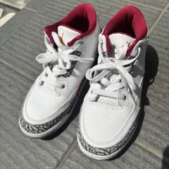 さちだよ様専用　NIKE Jordan キッズスニーカー ホワイト/レッド