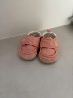ピンク マジックテープ ベビーシューズ ファーストシューズ 12.5cm