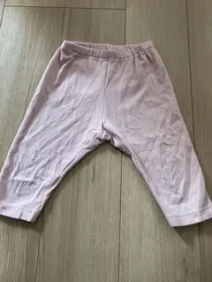 UNIQLO リブレギンス　七分丈　100cm ピンク