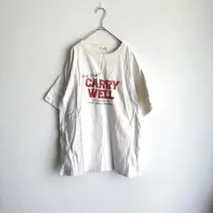 ローリーズファーム Tシャツ 半袖 ホワイト フリーサイズ オーバーサイズ