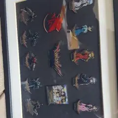 エヴァ　ピンバッジ　額縁入り