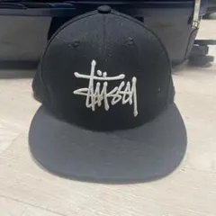 STUSSY キャップ ブラック