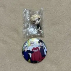 ❁︎ 月島蛍 こっちむいてfig 缶バッジ ハイキュー