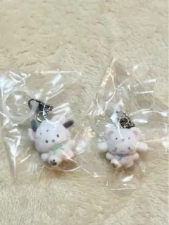 サンリオキャラクターズ　めじるしアクセサリー　ふわふわスノー2個セット