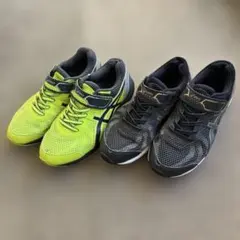 asics スニーカー 2足セット　24.5cm