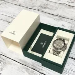 な*や様 OMEX クロノグラフ 腕時計 本体 アイスブルー - メルカリ