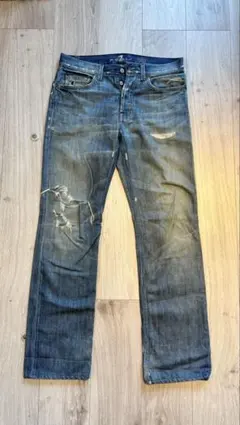 7For All Mankind floyd ダメージデニム 30インチのサムネイル