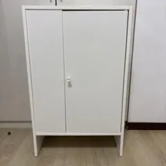 IKEA イケア　バッゲボー　キャビネット　扉付き　ホワイト