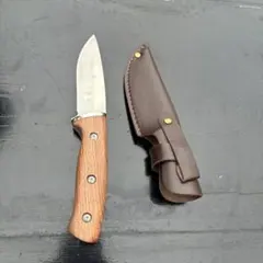 天然ナタヅカ柄（三寸） 和製ナイフクラフト山小刀 | Mercari