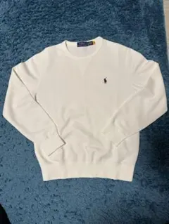 Polo Ralph Lauren ホワイト ポロラルフローレン　スウェット S