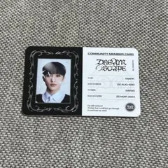NCTDREAM マーク IDカード