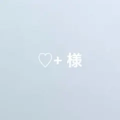 ♡+ 様専用