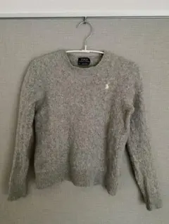Polo Ralph Lauren グレー ケーブルニット SP