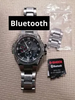 カシオG-STEEL GST-B100洗浄済メタルバンド　bluetoothのサムネイル