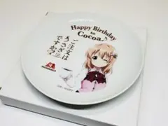ご注文はうさぎですか？　ごちうさ　ソーサー　お皿　森永　コラボ　バースデーココア